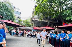Phường Kim Liên tạo điều kiện tốt nhất cho thí sinh dự thi vào lớp 10