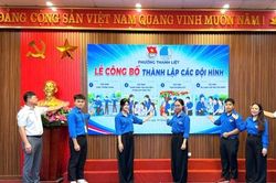 Phường Thanh Liệt ra mắt 9 đội hình thanh niên tình nguyện hè