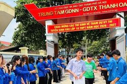 Hơn 600 thí sinh xã Tam Hưng hoàn thành ngày thi đầu tiên vào lớp 10 an toàn, nghiêm túc