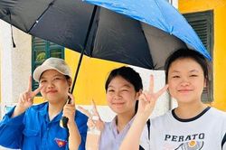 Xã Sóc Sơn: Thí sinh phấn khởi sau khi kết thúc ngày thi đầu tiên vào lớp 10
