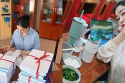 Hoa hậu Nguyễn Thị Huyền nỗ lực học tập, giữ gìn cuộc sống bình yên