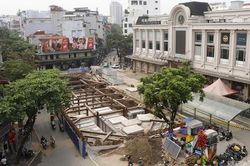 Hà Nội sắp vào mùa mưa, dự án chống ngập tại nhiều tuyến phố đang đến đâu?