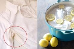 Mẹo tẩy quần áo trắng ố vàng hoặc ngả màu