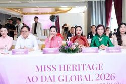 Khởi động cuộc thi 'Hoa hậu Di sản Áo dài Việt Nam Toàn cầu 2026'