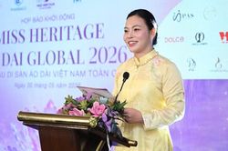 Khởi động cuộc thi 'Hoa hậu Di sản Áo dài Việt Nam Toàn cầu 2026'