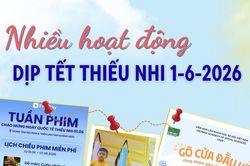 [Infographic] Nhiều hoạt động dịp Tết Thiếu nhi 1/6