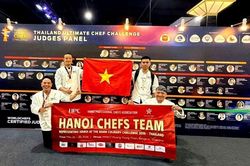 Lần đầu tranh tài quốc tế, đầu bếp Hà Nội giành 2 Huy chương Đồng