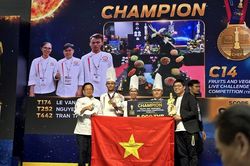 Đội tuyển đầu bếp Việt Nam thắng lớn tại Cuộc thi Đầu bếp Tài năng Thái Lan 2026