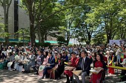 Múa rối Thăng Long thu hút khán giả tại Lễ hội Việt Nam ở Tokyo, Nhật Bản
