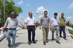 Xã Châu Phú từng bước hoàn thiện hạ tầng giao thông