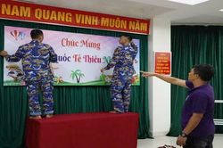 Trường Sa rộn ràng chuẩn bị Tết thiếu nhi 1/6