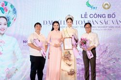 Hoa hậu Biển đảo Việt Nam 2025 Nguyễn Thị Mỹ Linh làm Đại sứ lan tỏa bản sắc văn hóa Việt