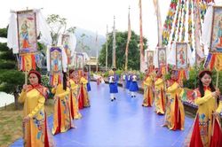 Đại lễ Phật đản tại Tây Thiên lan tỏa giá trị từ bi và hướng thiện