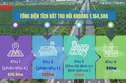 [Video] Đồng Nai thu hồi hơn 1.164ha đất để phát triển khu đô thị gần sân bay Long Thành