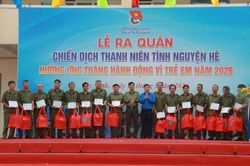 Tây Ninh ra quân Chiến dịch Thanh niên tình nguyện hè với nguồn lực hơn 6 tỉ đồng