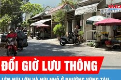 Vũng Tàu điều chỉnh phương án giao thông lên núi Nhỏ, núi Lớn