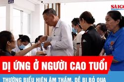 Dị ứng ở người cao tuổi thường biểu hiện âm thầm, dễ bị bỏ qua