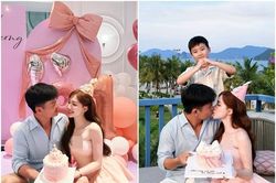 [GALLERY] Sinh nhật ngọt ngào của Hòa Minzy bên gia đình nhỏ