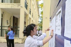 Gợi ý đáp án đề thi môn Toán tuyển sinh vào lớp 10 Hà Nội