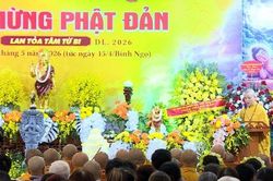 [VIDEO] Đại lễ Phật đản 2026: Lan tỏa thông điệp từ bi, trí tuệ, hòa bình và đoàn kết