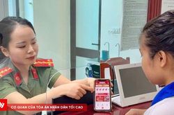 Hàng trăm người dân làm hộ chiếu online qua VNeID