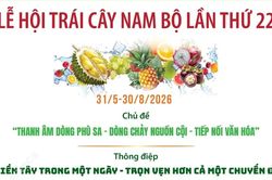 Nhiều hoạt động nổi bật tại Lễ hội Trái cây Nam Bộ lần thứ 22