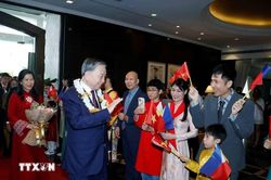 Tổng Bí thư, Chủ tịch nước và Phu nhân bắt đầu thăm cấp Nhà nước tới Philippines