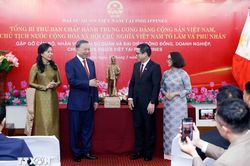 Tổng Bí thư, Chủ tịch nước và Phu nhân gặp cộng đồng người Việt tại Philippines