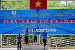 Thanh Hóa ghi dấu ấn tại Giải Bơi - Giải Lặn vô địch các nhóm tuổi quốc gia năm 2026