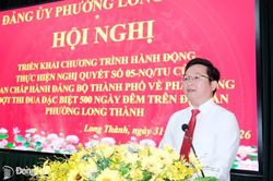 Phường Long Thành: Siết chặt kỷ cương, quyết liệt thi đua cao điểm 500 ngày đêm