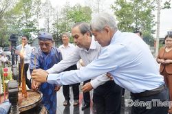 Giữ mạch 'Uống nước nhớ nguồn' từ Lễ giỗ Thủ khoa Nguyễn Hữu Huân