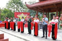 Khánh thành giai đoạn I công trình xây dựng bia kỷ niệm nơi đóng quân sư đoàn 326, Quân khu II tại xã Phong Thổ