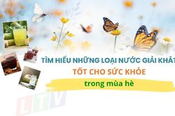 Tìm hiểu những loại nước giải khát tốt cho sức khỏe trong mùa hè