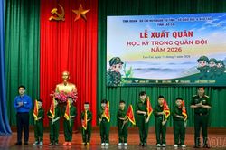 Lào Cai: 121 chiến sĩ nhí lên đường tham gia 'Học kỳ trong quân đội' 2026