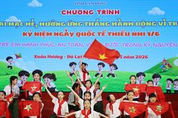 Lâm Đồng khai mạc Hè 2026, hưởng ứng Tháng hành động vì trẻ em