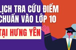 Lịch công bố điểm chuẩn vào 10 năm 2026-2027 tại Hưng Yên