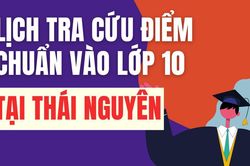 Lịch công bố điểm chuẩn vào 10 năm 2026-2027 tại Thái Nguyên