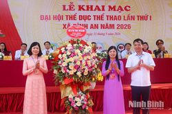 Các xã, phường khai mạc Đại hội Thể dục thể thao lần thứ I, năm 2026