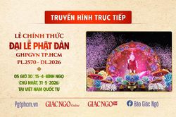 Lễ chính thức Đại lễ Phật đản Phật lịch 2570 tại Việt Nam Quốc Tự - TP.HCM
