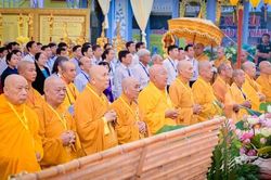 Đồng Tháp: Ban Trị sự GHPGVN tỉnh trang nghiêm Đại lễ Phật đản Phật lịch 2570 tại trụ sở chùa Hòa Long