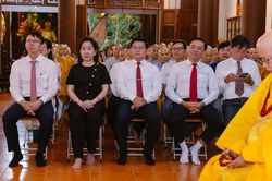 Khánh Hòa: Đại lễ Phật đản Phật lịch 2570 tại trụ sở Ban Trị sự - chùa Long Sơn
