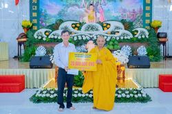 Đông đảo Tăng Ni, Phật tử tham dự Đại lễ Phật đản Phật lịch 2570 tại chùa Pháp Thành (xã Củ Chi, TP.HCM)