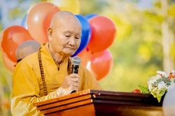 An Giang: Trang nghiêm Đại lễ Phật đản Phật lịch 2570 tại Văn phòng 2 Ban Trị sự