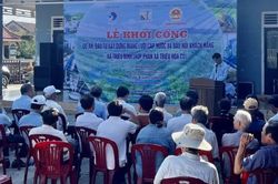 Quảng Trị: Dẫn dòng nước sạch về Triệu Hòa