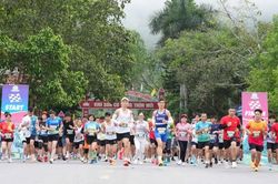200 vận động viên tham gia Giải chạy 'Hành trình về nguồn - Vì an ninh Tổ quốc'