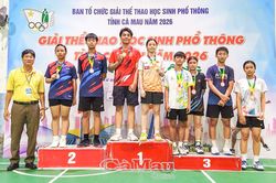 Khép lại mùa tranh tài thể thao sôi động của học sinh toàn tỉnh