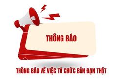Thông báo về việc tổ chức bắn đạn thật