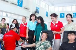 Phường Giảng Võ: Gần 500 đơn vị máu được hiến tặng trong ngày hội hiến máu tình nguyện