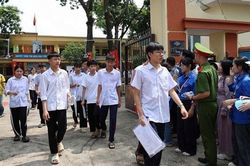 Kỳ thi vào lớp 10 tại Xuân Mai diễn ra an toàn, nghiêm túc, đúng quy chế