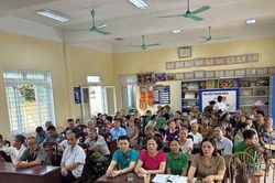 Hội Nông dân xã Thanh Oai tuyên truyền công tác GPMB thực hiện Dự án Khu đô thị thể thao quốc tế Hà Nội